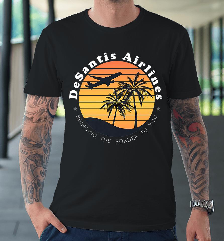 Desantis Airlines Vintage Premium T-Shirt