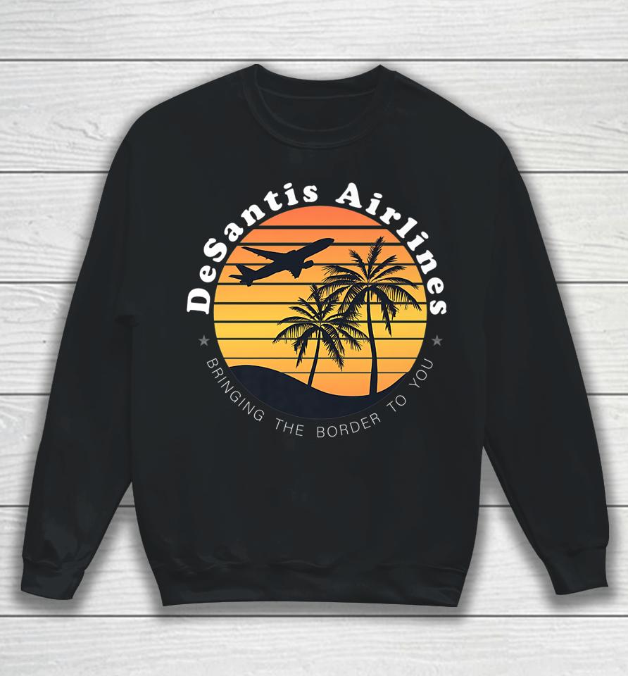 Desantis Airlines Vintage Sweatshirt