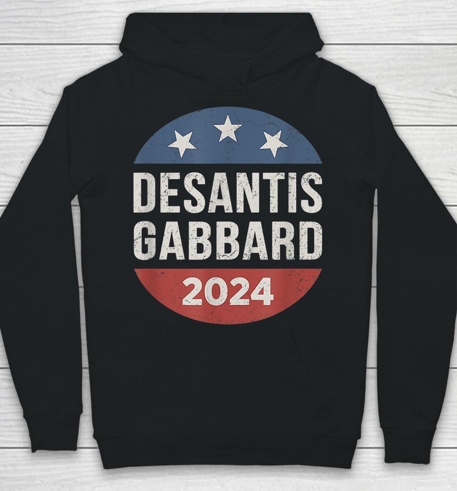 Desantis Gabbard 2024 President Election Republican Ticket Hoodie