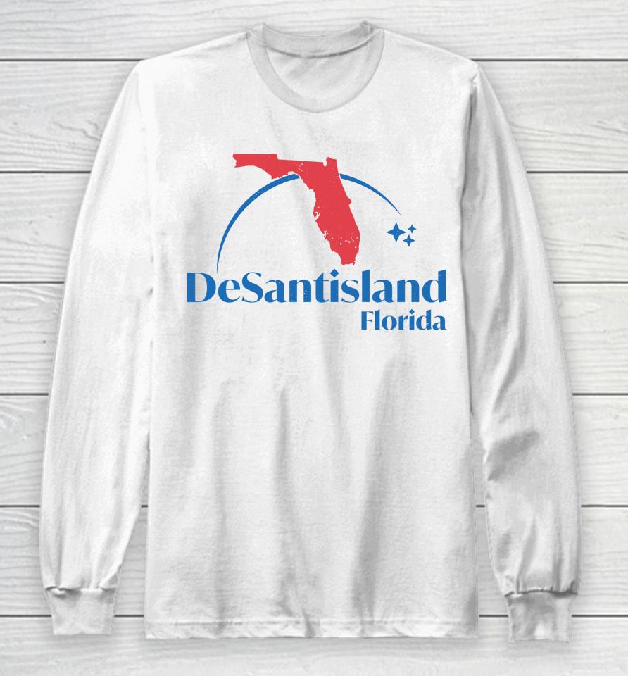Desantisland Land Of Florida Long Sleeve T-Shirt
