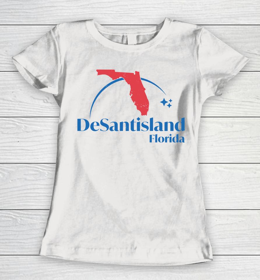 Desantisland Land Of Florida Women T-Shirt