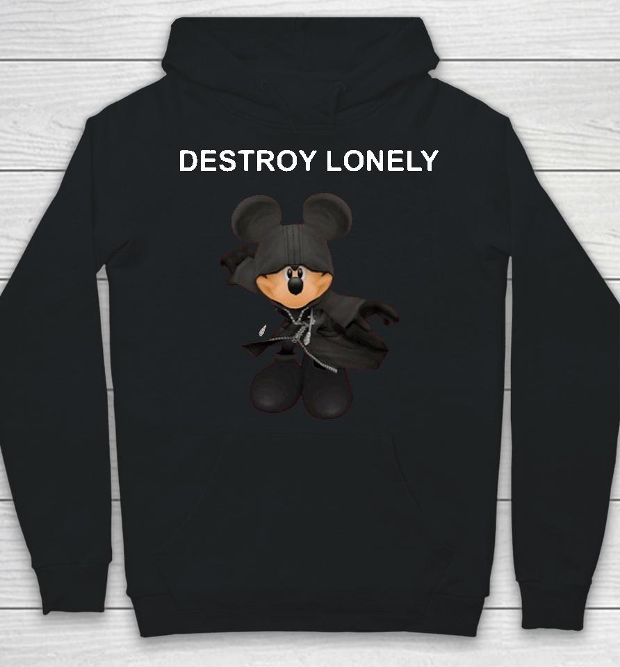 Destroy Lonely Mouse Hoodie