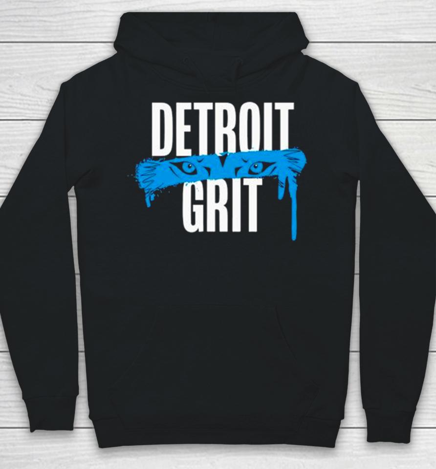 Detroit Grit Eyes Cool Lions Football Hoodie