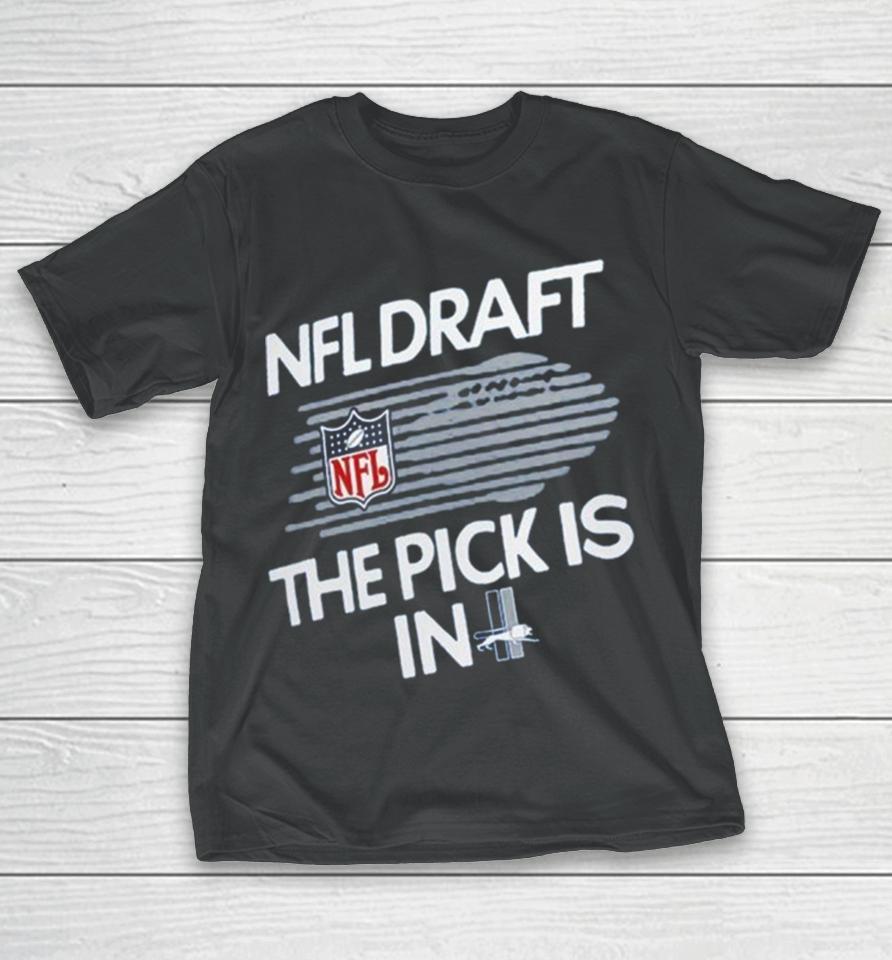 Detroit Lions 2024 Team Draft The Pick Is In Tri Blend T-Shirt