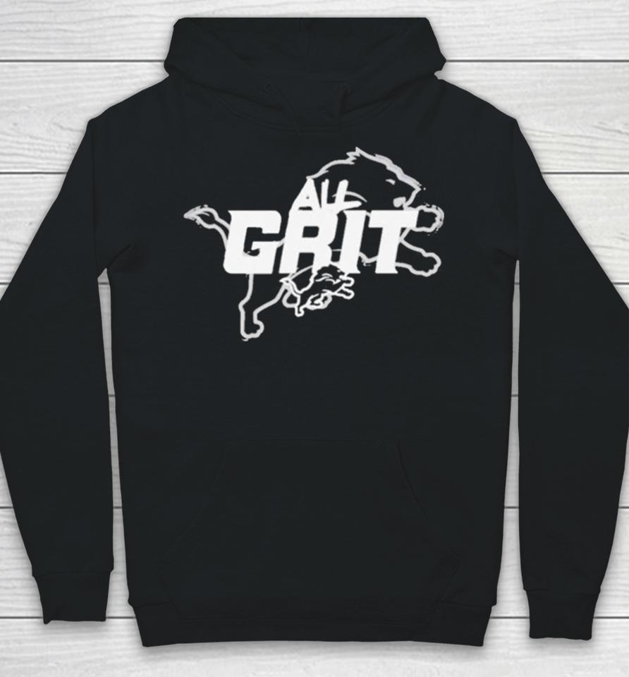 Detroit Lions All Grit Super Logo Hoodie