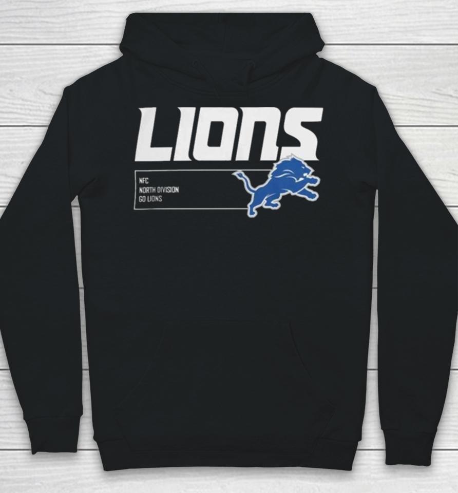 Detroit Lions Blue Division Essential Hoodie
