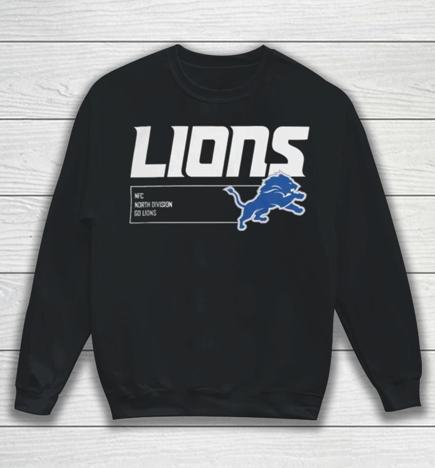 Detroit Lions Blue Division Essential Sweatshirt