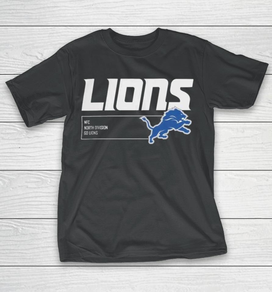 Detroit Lions Blue Division Essential T-Shirt