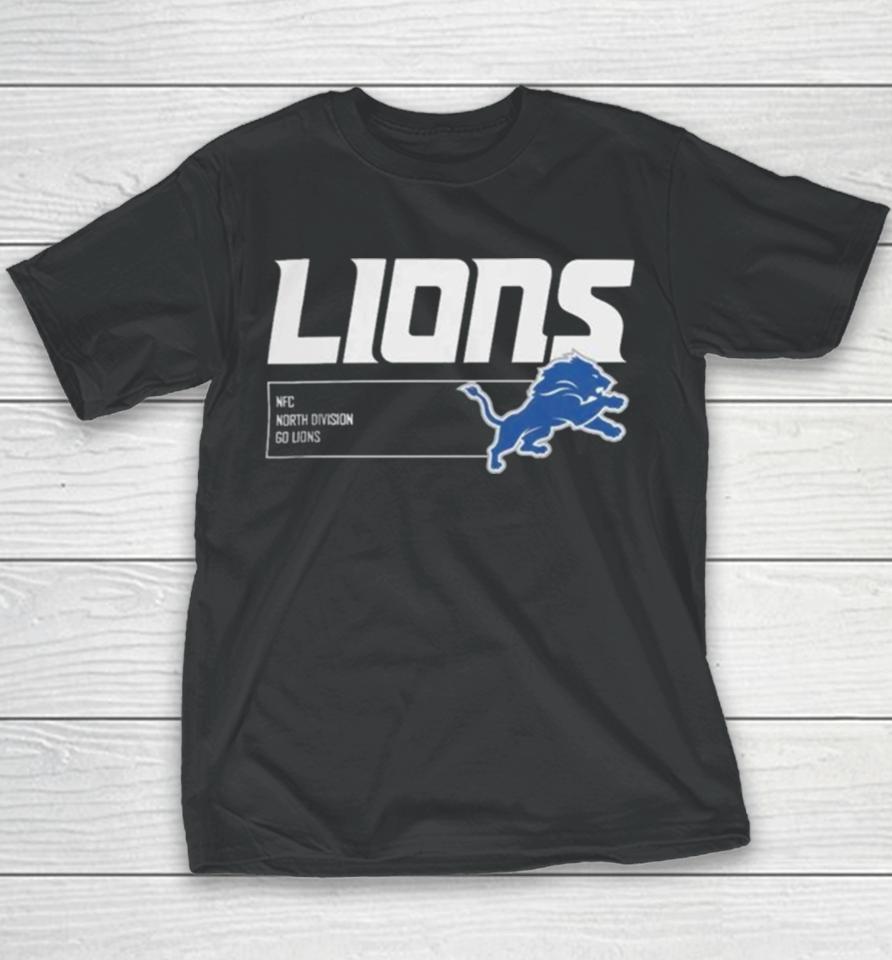 Detroit Lions Blue Division Essential Youth T-Shirt