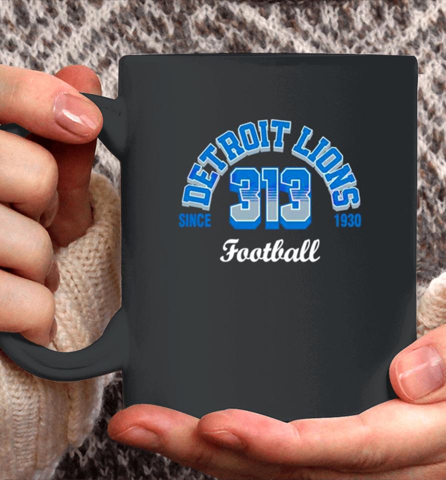 Detroit Lions Football 313 Since 1930 Classic Coffee Mug