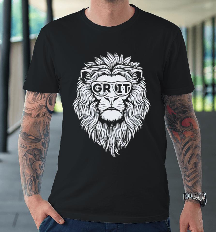 Detroit Lions Grit Sunglasses Premium T-Shirt