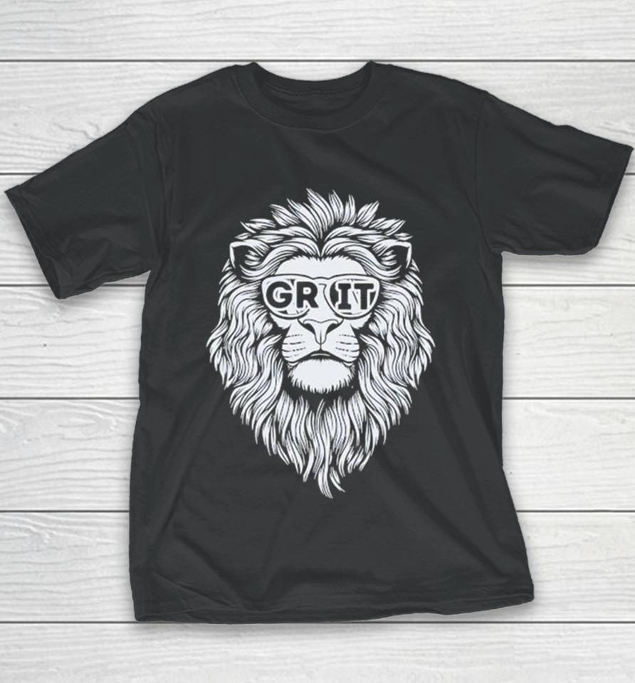 Detroit Lions Grit Sunglasses Youth T-Shirt