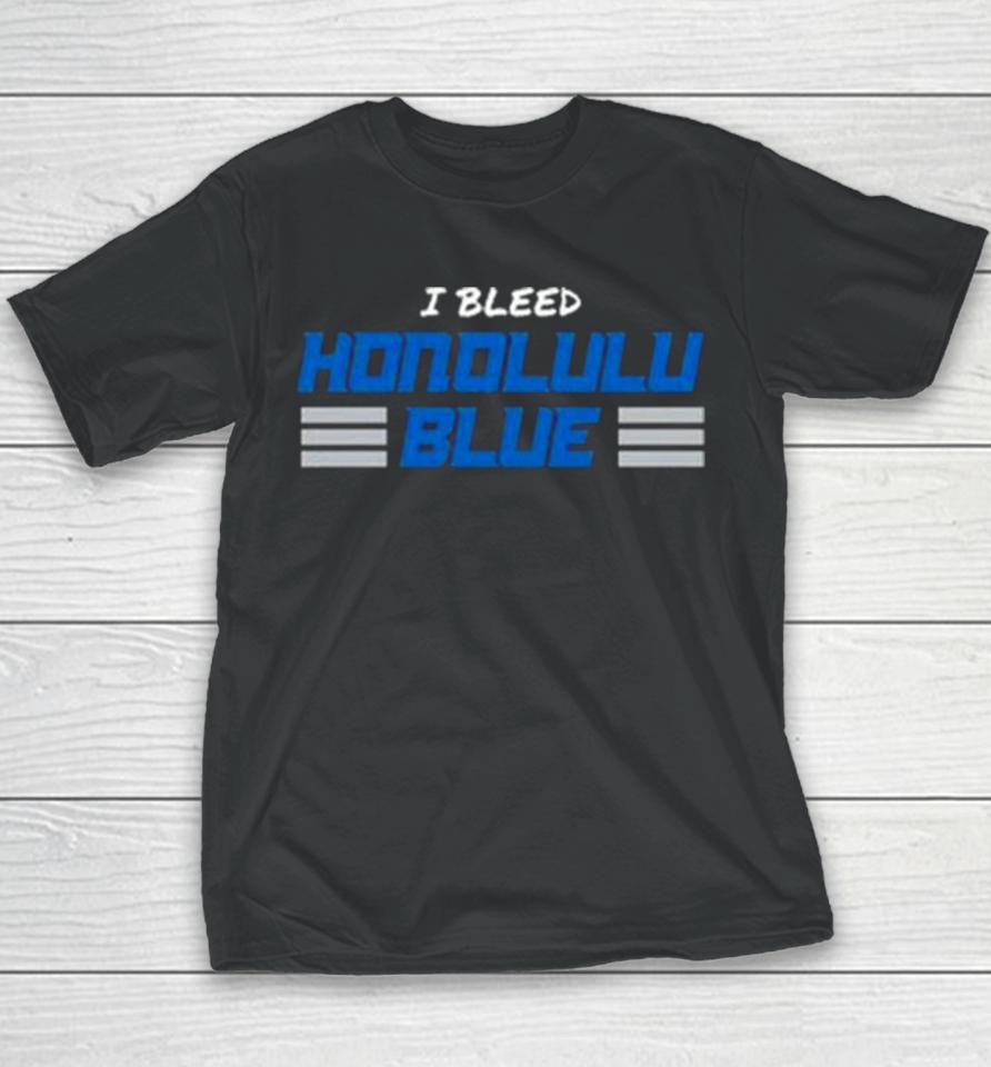 Detroit Lions I Bleed Honolulu Blue Youth T-Shirt