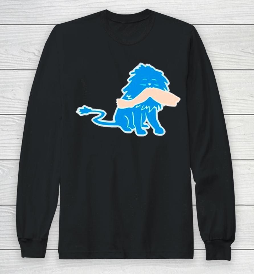 Detroit Lions Kneecaps Be Gone Long Sleeve T-Shirt