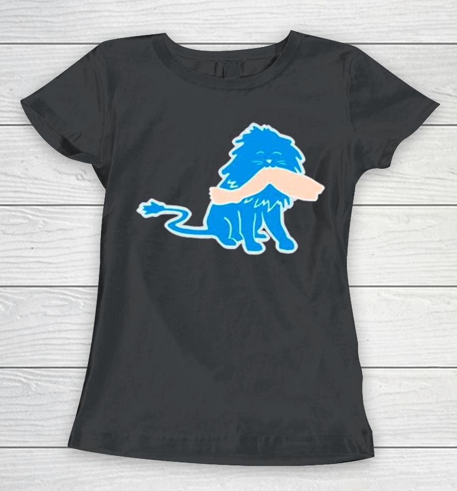 Detroit Lions Kneecaps Be Gone Women T-Shirt