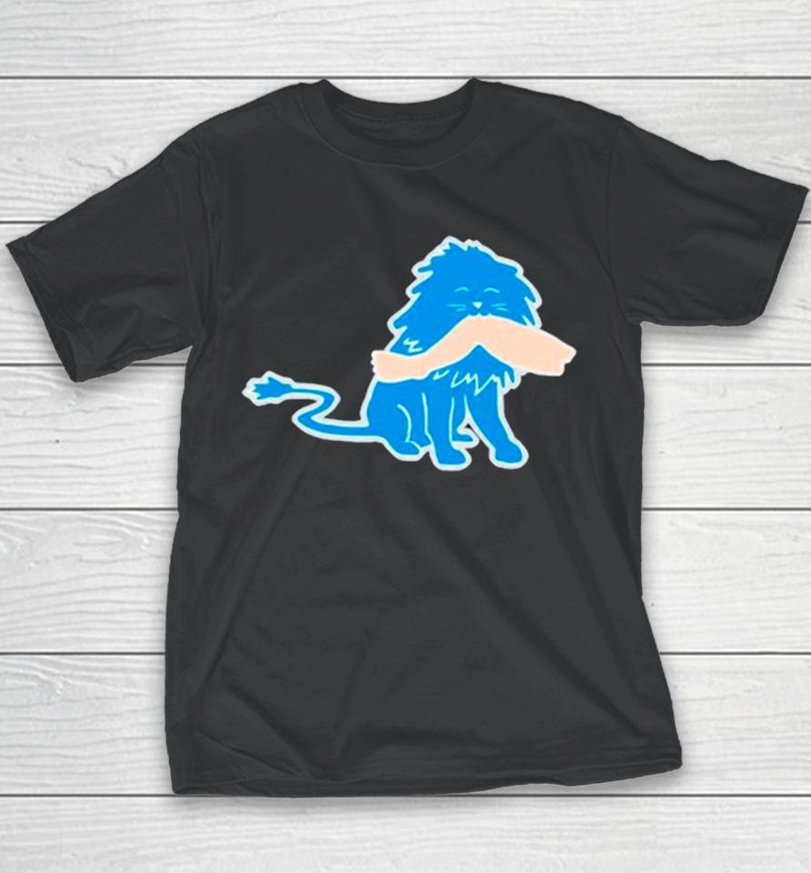 Detroit Lions Kneecaps Be Gone Youth T-Shirt