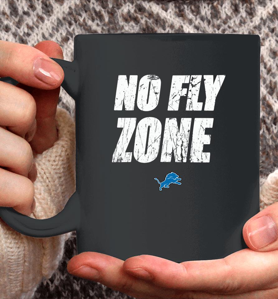 Detroit Lions No Fly Zone Coffee Mug
