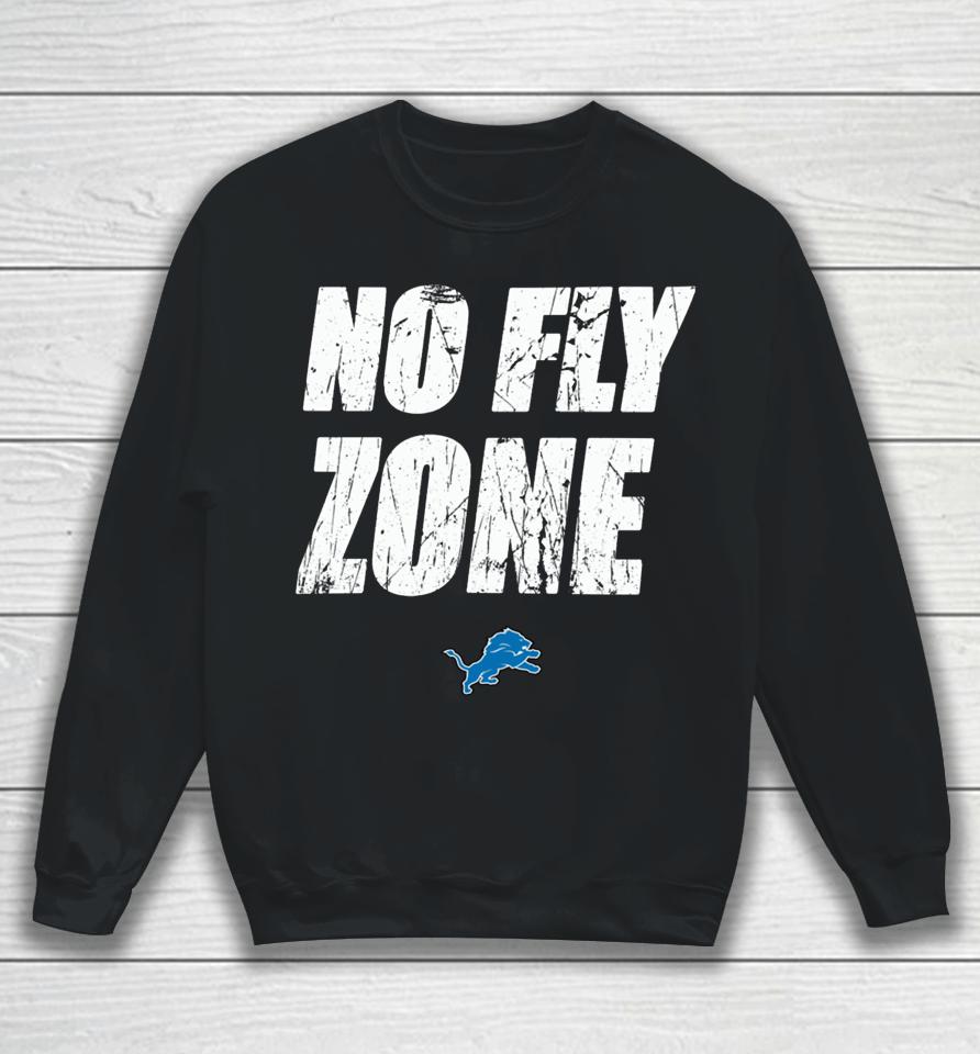 Detroit Lions No Fly Zone Sweatshirt