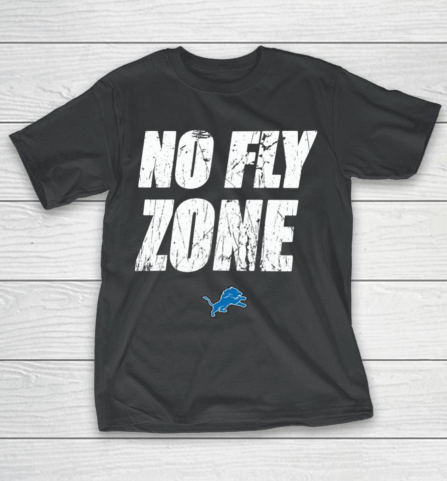 Detroit Lions No Fly Zone T-Shirt