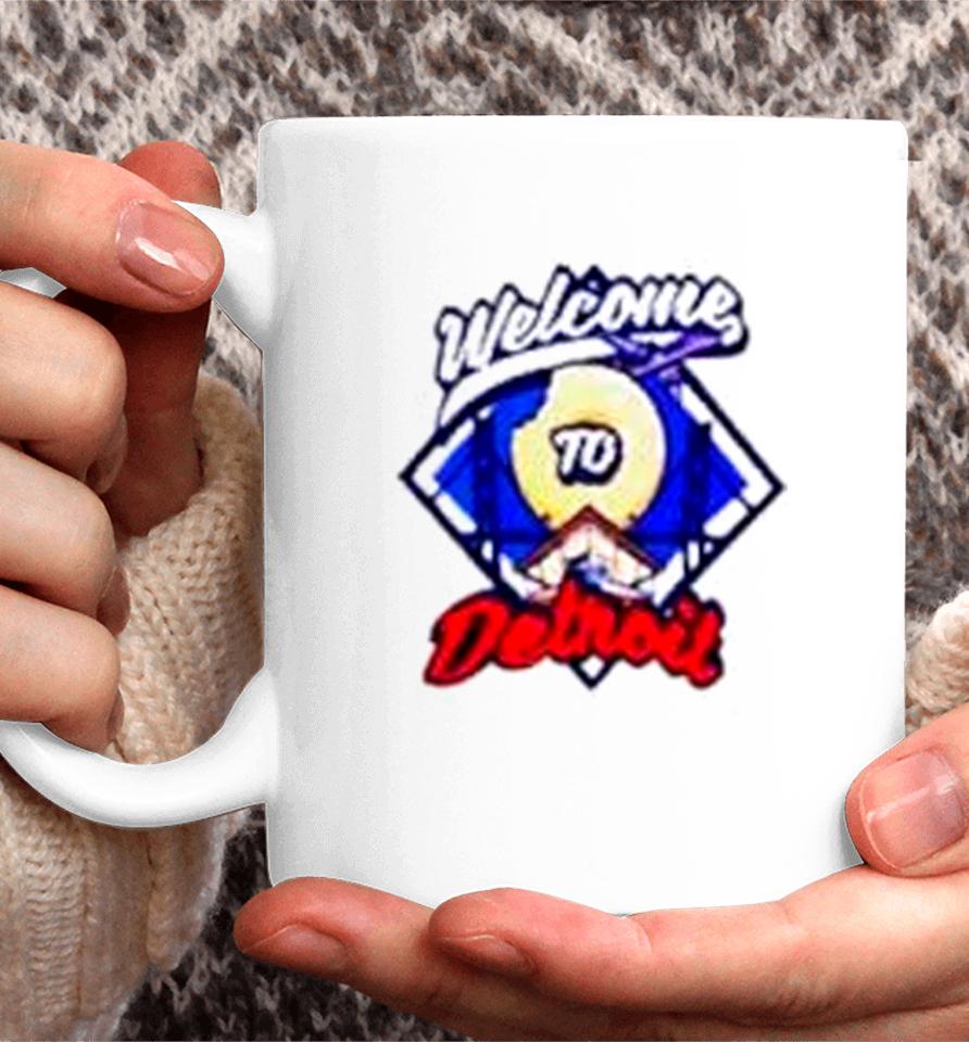 Detroit Pistons X J Dilla Welcome To Detroit Coffee Mug