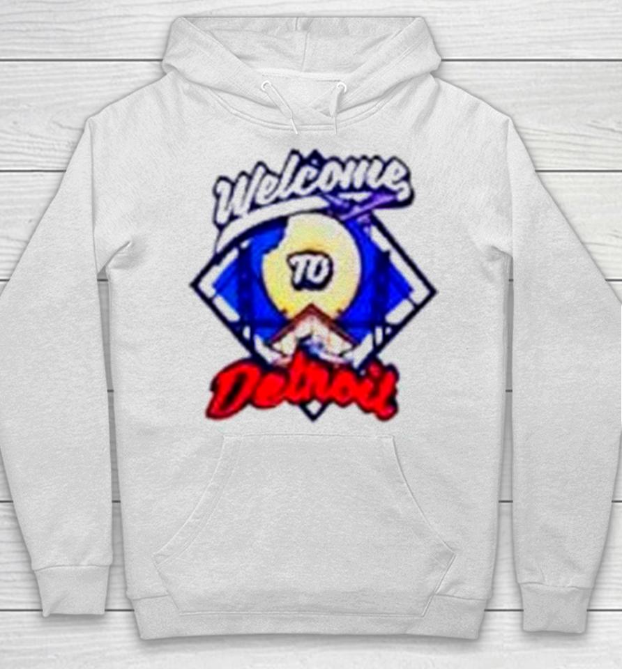 Detroit Pistons X J Dilla Welcome To Detroit Hoodie