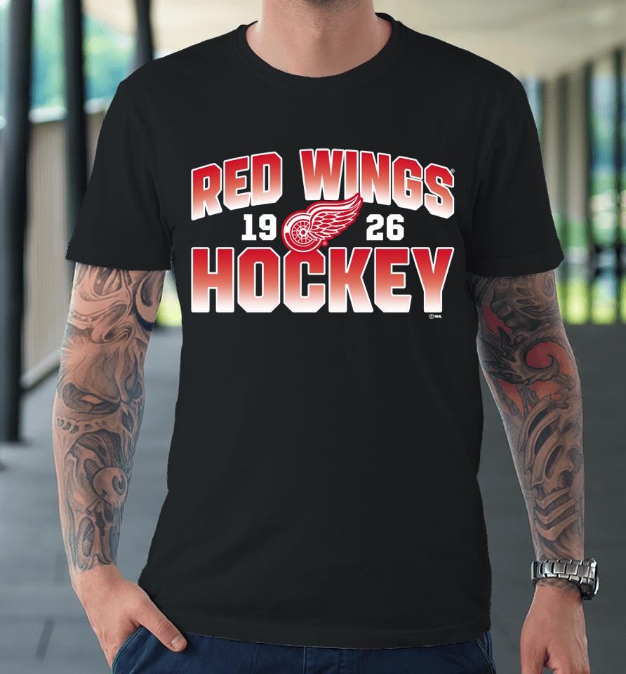 Detroit Red Wings Fanatics Branded Red Skate Or Die Est 1926 Premium T-Shirt