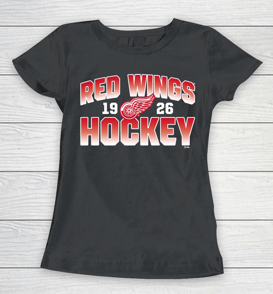 Detroit Red Wings Fanatics Branded Red Skate Or Die Est 1926 Women T-Shirt