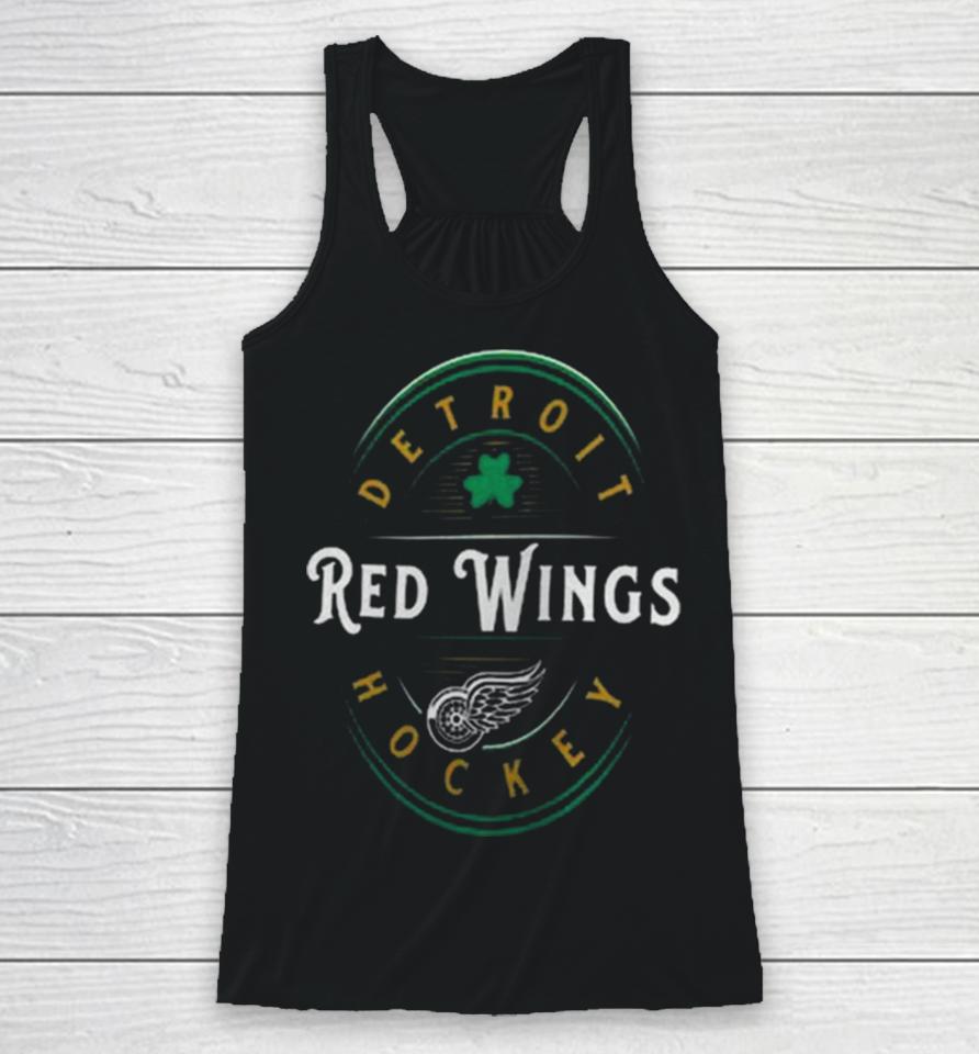 Detroit Red Wings Fanatics Branded St. Patrick’s Day Forever Lucky Racerback Tank