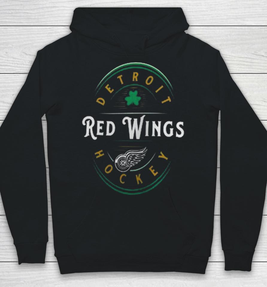 Detroit Red Wings Fanatics Branded St. Patrick’s Day Forever Lucky Hoodie