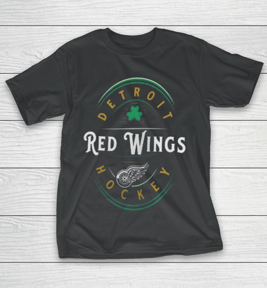 Detroit Red Wings Fanatics Branded St. Patrick’s Day Forever Lucky T-Shirt