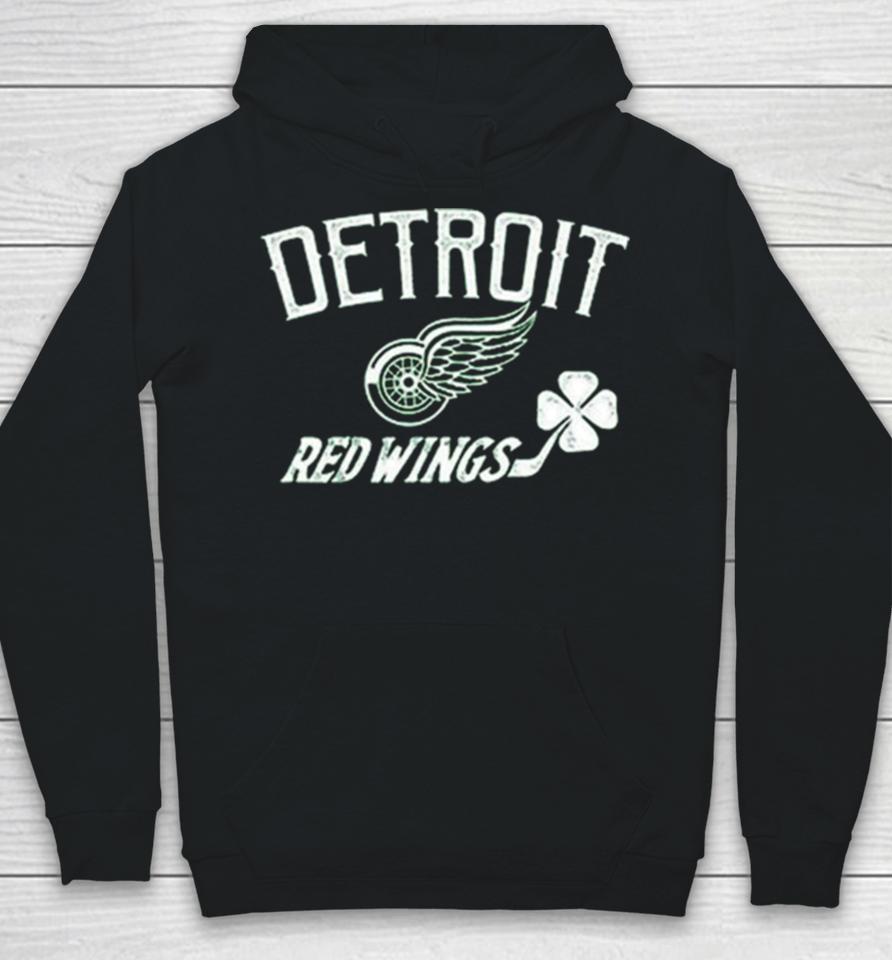 Detroit Red Wings Levelwear Youth St. Patrick’s Day Little Richmond Clover Hoodie