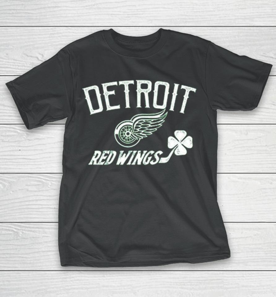Detroit Red Wings Levelwear Youth St. Patrick’s Day Little Richmond Clover T-Shirt