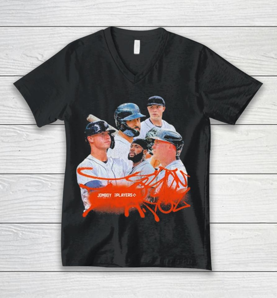 Detroit Tigers 2024 Team Vintage Unisex V-Neck T-Shirt