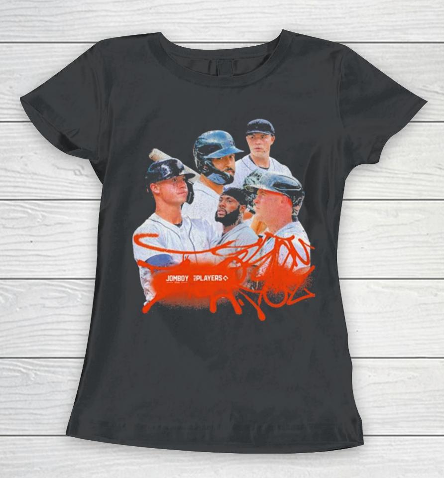 Detroit Tigers 2024 Team Vintage Women T-Shirt