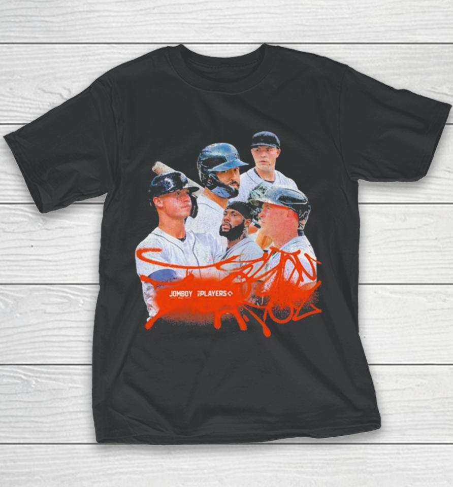 Detroit Tigers 2024 Team Vintage Youth T-Shirt