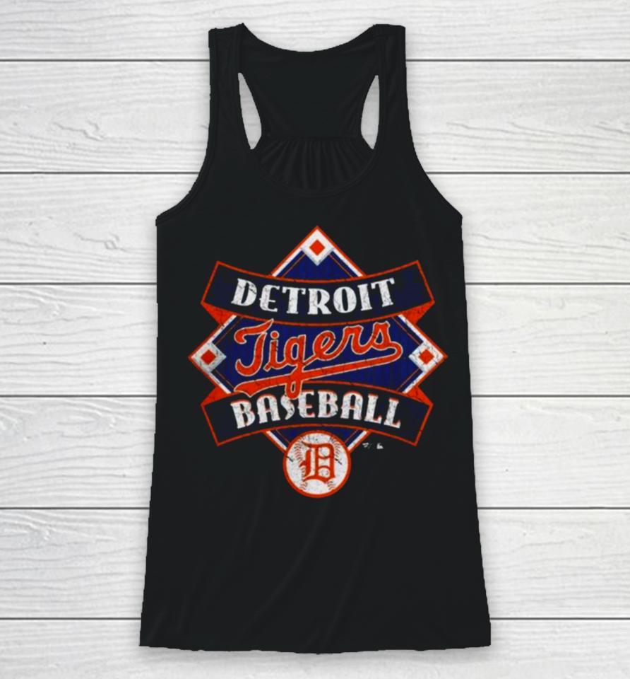 Detroit Tigers Fanatics Branded Cooperstown Collection Field Play Racerback Tank