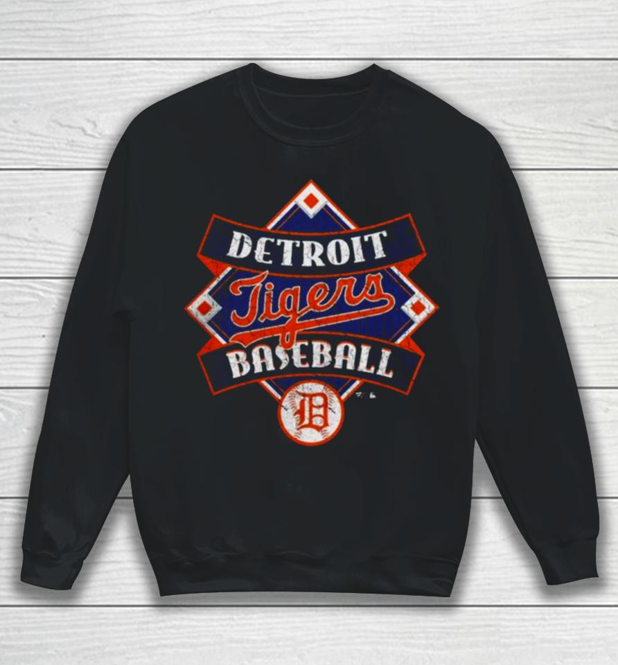 Detroit Tigers Fanatics Branded Cooperstown Collection Field Play Sweatshirt