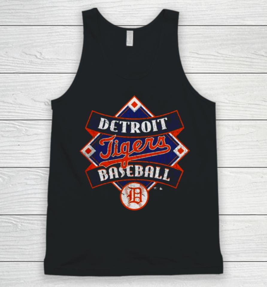 Detroit Tigers Fanatics Branded Cooperstown Collection Field Play Unisex Tank Top