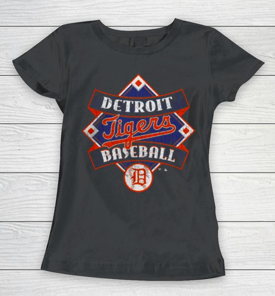 Detroit Tigers Fanatics Branded Cooperstown Collection Field Play Women T-Shirt