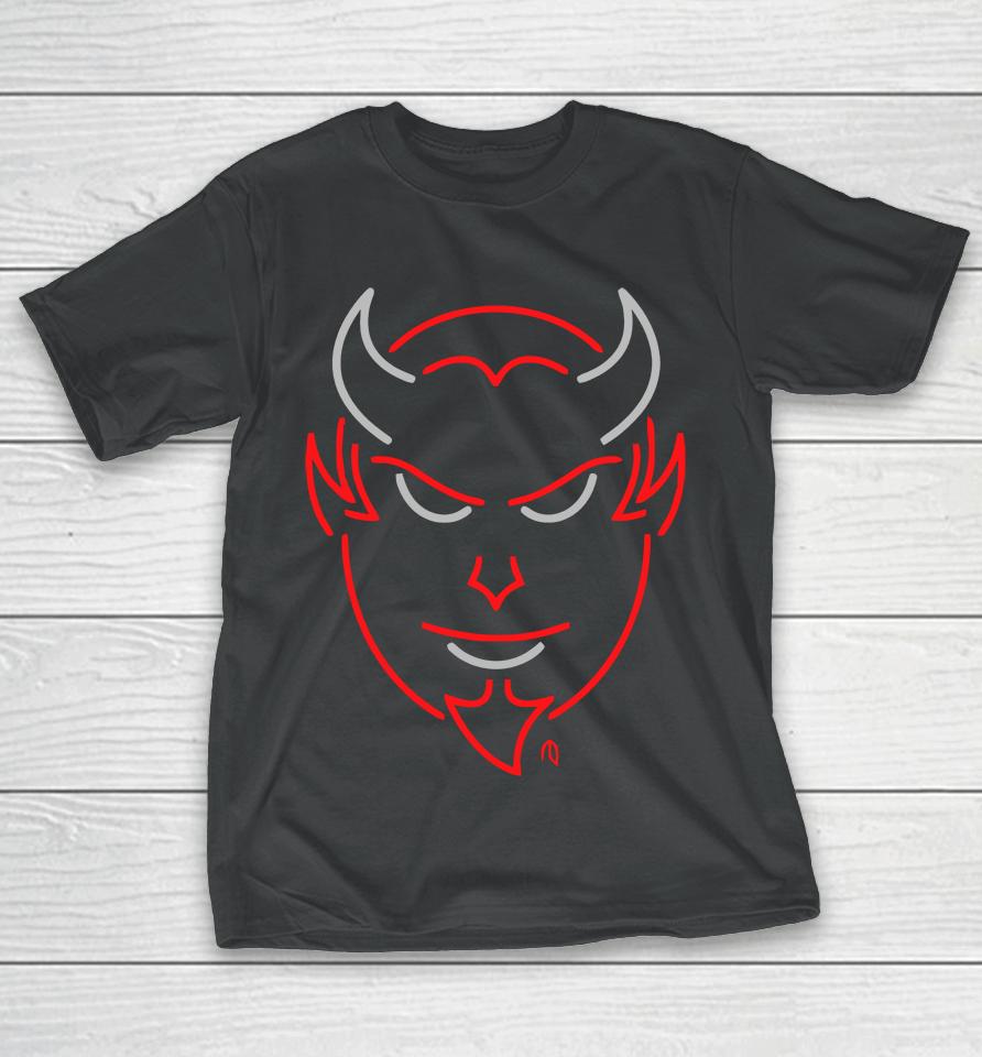 Devil Face Neon T-Shirt