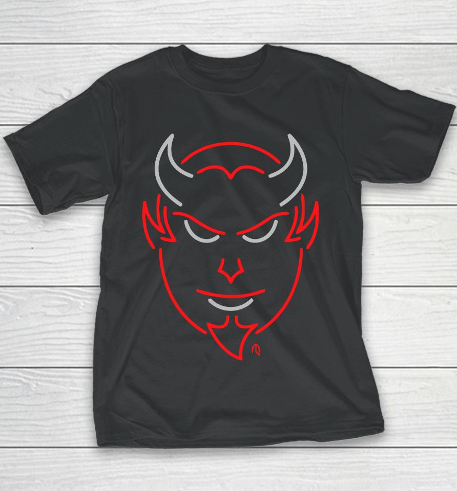 Devil Face Neon Youth T-Shirt