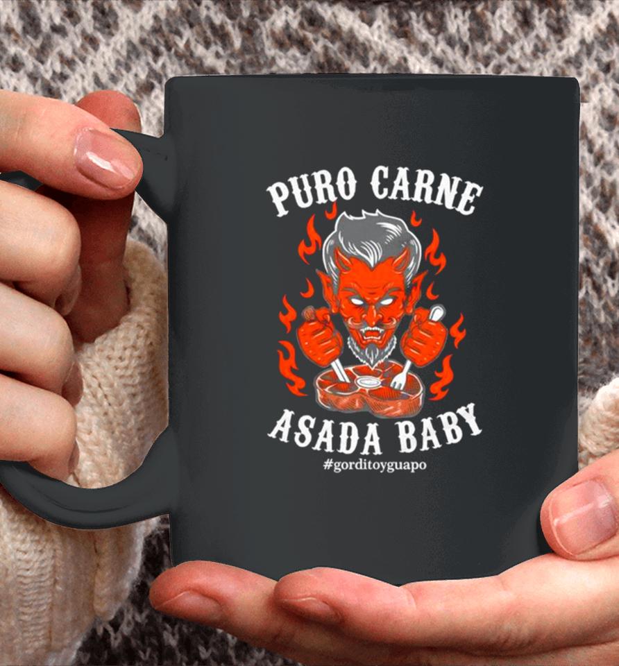 Devil Puro Carne Asada Baby Coffee Mug