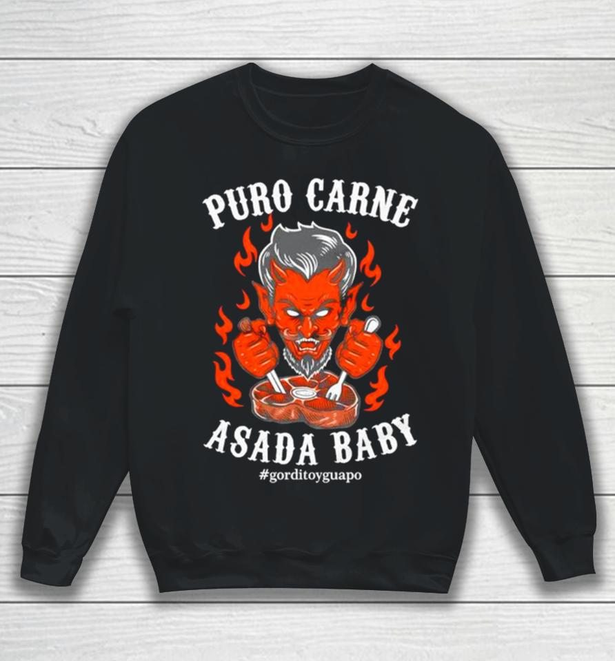 Devil Puro Carne Asada Baby Sweatshirt