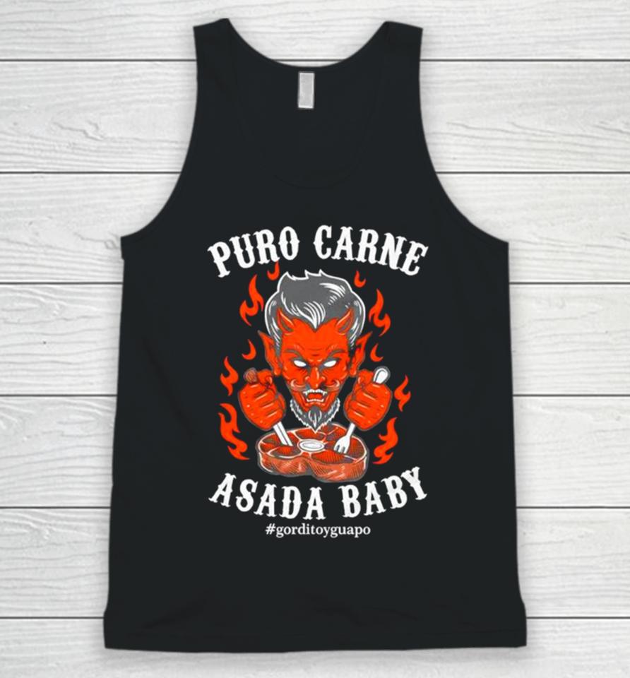 Devil Puro Carne Asada Baby Unisex Tank Top