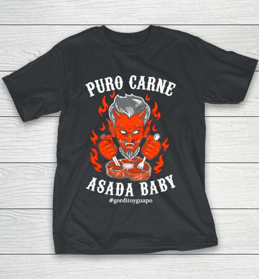Devil Puro Carne Asada Baby Youth T-Shirt