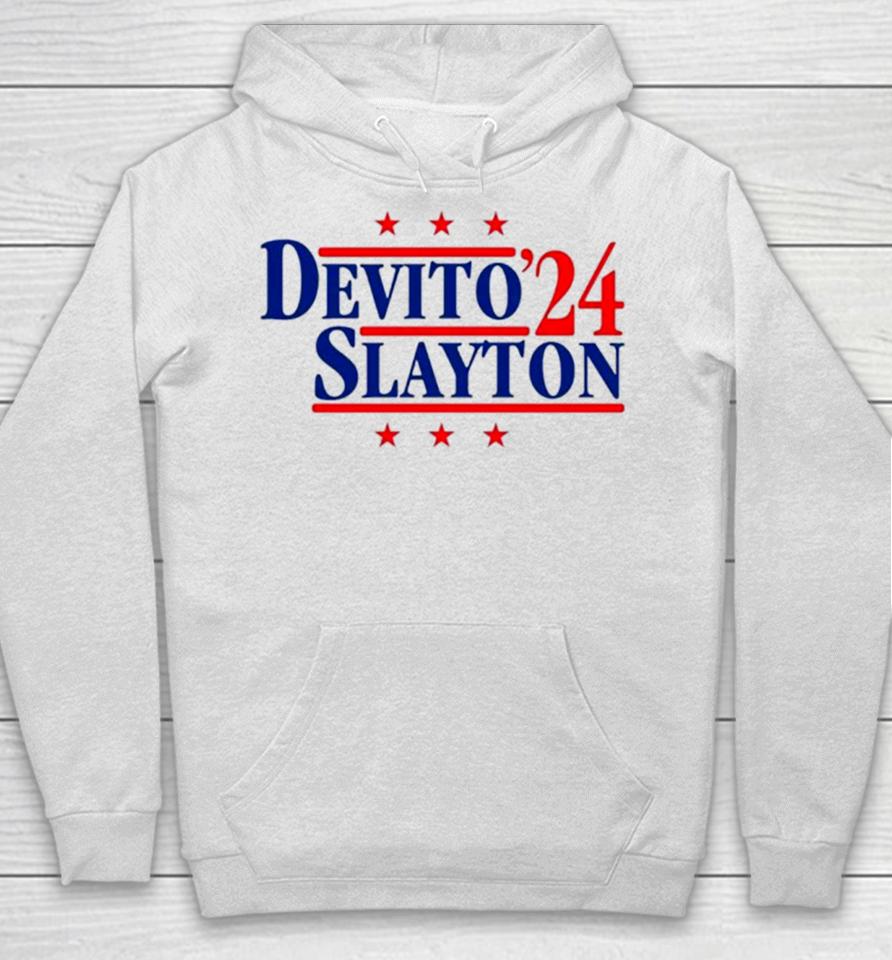 Devito And Slayton ’24 New York Football Legends Political Campaign Parody Hoodie