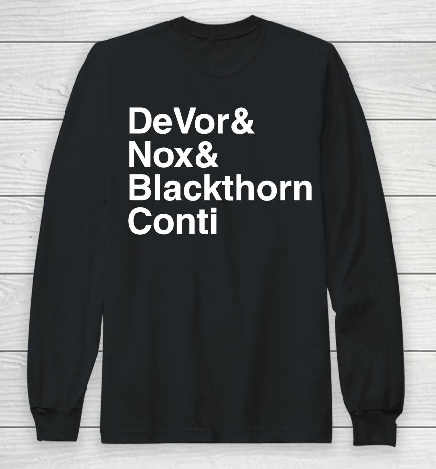 Devor And Nox And Blackthorn Conti Long Sleeve T-Shirt