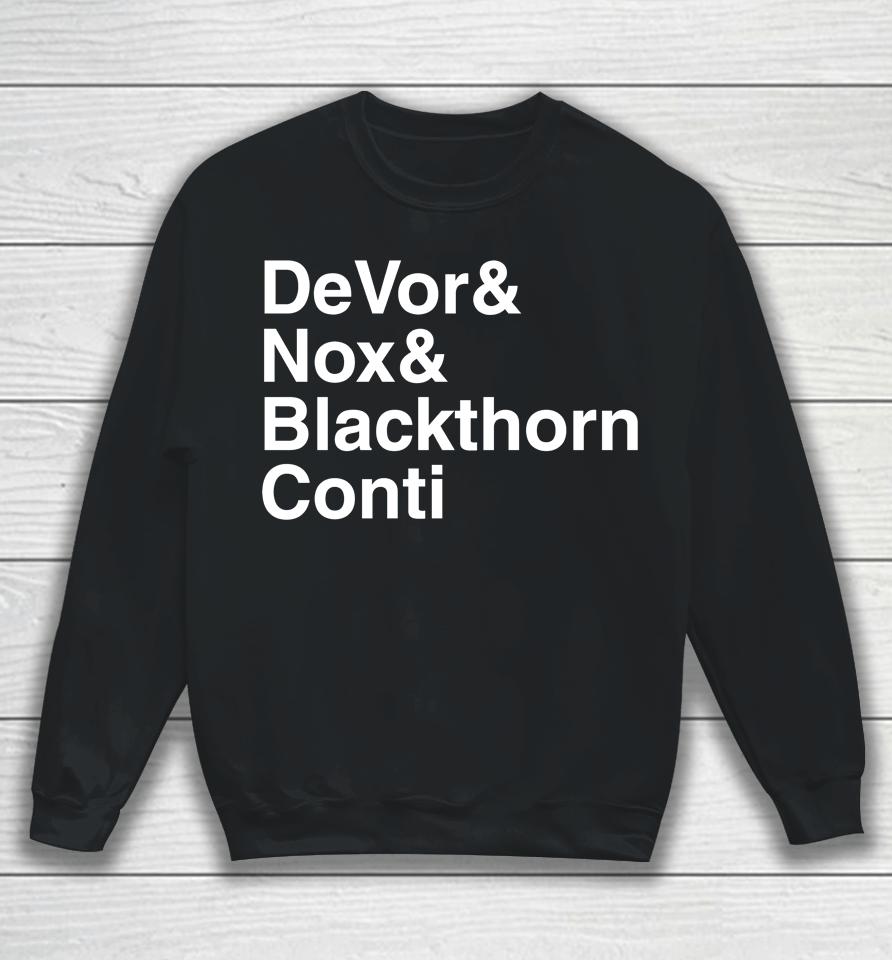 Devor And Nox And Blackthorn Conti Sweatshirt