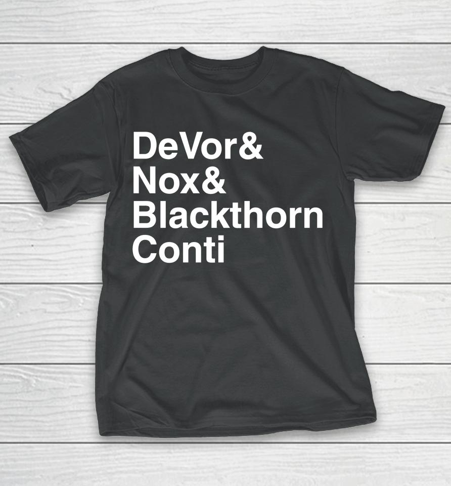 Devor And Nox And Blackthorn Conti T-Shirt