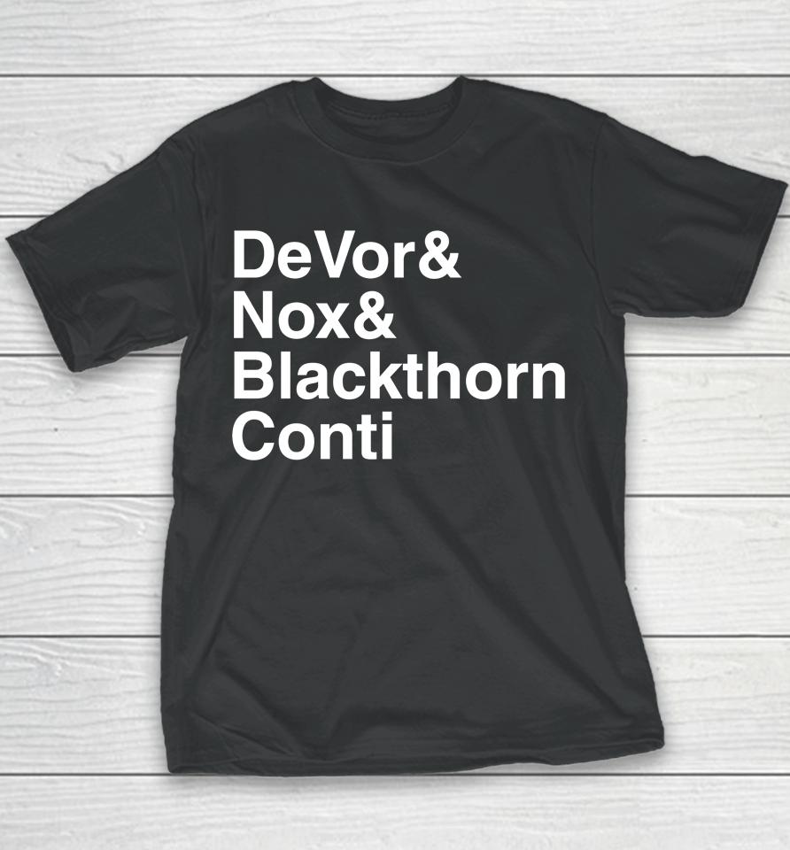 Devor And Nox And Blackthorn Conti Youth T-Shirt